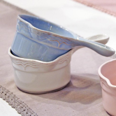 Ceramiczny rondelek z uchwytem - Blue Sky Ceramiczny rondelek z uchwytem - Blue Sky